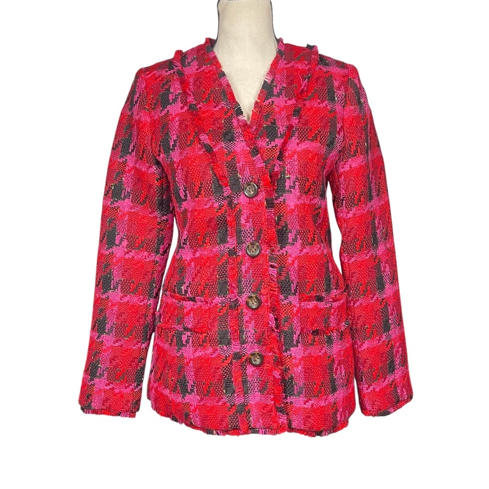 Ann Taylor Fringe Blazer